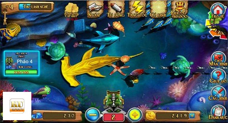 Sử dụng phần mềm hack game bắn cá