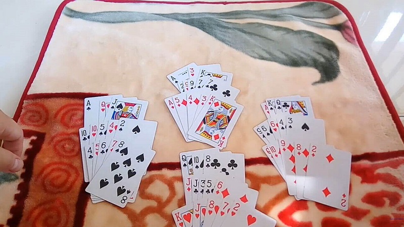 Quy tắc chơi bài Binh 6 lá